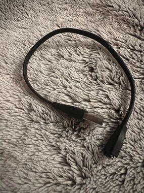 Fitbit Charge/Force Black Flat USB Charging Cable